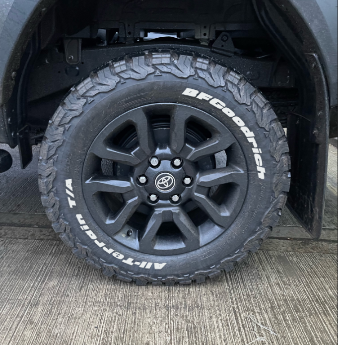 BF Goodrich All-Terrain TA Tyre Stickers